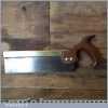 Vintage Spear & Jackson 10” Brass Back Dovetail Saw 15 TPI - Sharpened