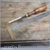 Vintage Forged Steel Gouge Chisel By Alex Mathieson Of Glasgow