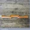 Vintage Beechwood Spokeshave In Good Condition Ready For Use