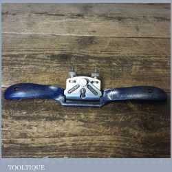 Vintage Record No: 051 Adjustable Flat Soled Metal Spokeshave - Fully Refurbished