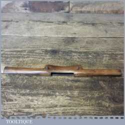 Vintage William Marples Beechwood Spokeshave - Good Condition