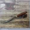 Vintage Pattern Makers 5/8” Curved Wood Carving Gouge Chisel - Sharpened Honed