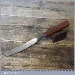 Vintage Addis & Sons 3/4” Curved Wood Carving Gouge Chisel - Sharpened Honed