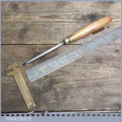 Vintage Forged Steel Bevel Edge Chisel By MARPLES & SONS