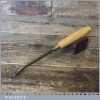 Vintage No: 22 S J Addis 3/8” Wood Carving Spoon Bit Skew Chisel - Sharpened Honed