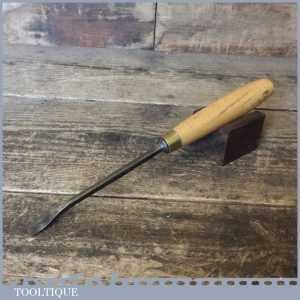 Vintage No: 22 S J Addis 3/8” Wood Carving Spoon Bit Skew Chisel - Sharpened Honed