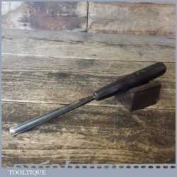 Vintage No: 8 S J Addis 15/32” Wood Carving Gouge Chisel - Sharpened Honed