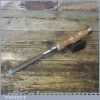 Vintage carpenter’s 19/32” heavy duty, socketed firmer chisel