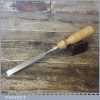 Vintage Footprint 1/2” Firmer Chisel Ash Handle - Refurbished Sharpened