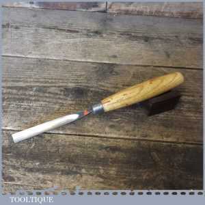 Vintage Hand Forged 7/16” Wood Carving Gouge Chisel - Sharpened Honed Vintage Hand Forged 7/16” Wood Carving Gouge Chisel - Sharpened Honed