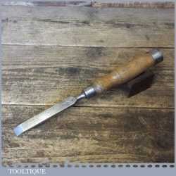 Vintage I Sorby Carpenter’s 1/2” Heavy Duty Flat Firmer Chisel - Refurbished Sharpened