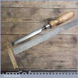 Vintage Bevel Edge Chisel By I SORBY Of Sheffield - Sharpened and Honed
