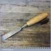 Vintage Ward & Payne 1 1/16” Carpenter’s Firmer Chisel - Sharpened Honed