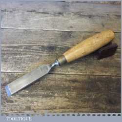 Vintage Ward & Payne 1 1/16” Carpenter’s Firmer Chisel - Sharpened Honed