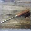 Vintage W Marples & Sons Wood Carving Gouge Chisel - Sharpened Honed