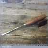 Vintage W Marples & Sons Wood Carving Gouge Chisel - Sharpened Honed