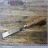 Vintage Sorby 1 ¼” Flat Firmer Chisel Broad Arrow Mark - Sharpened Honed