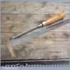 Vintage Forged steel Mortice Chisel By MARPLES - Sharpened and Honed