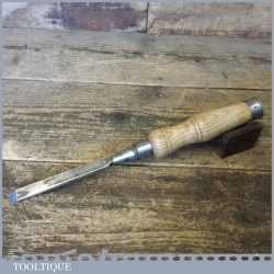 Vintage Carpenter’s 1/2” Heavy Duty Socketed Firmer Chisel - Sharpened Honed