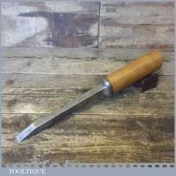 Vintage 5/8” Hand Forged Steel Mortice Chisel - Sharpened Honed