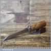 Vintage R Groves & Sons 9/16” Cast Steel Mortice Chisel - Sharpened Honed