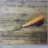 Vintage I Sorby 3/8” Firmer Chisel Boxwood Handle - Sharpened Honed