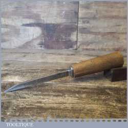 Vintage W Marples & Sons 1/4” Cast Steel Mortice Chisel - Sharpened Honed