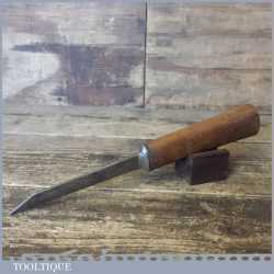 Fine Vintage Ward & Payne 5/32” Cast Steel Mortice Chisel - Sharpened Honed