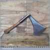 Superb Antique Timber Framing Side Axe Stamped BAF - Original Handle