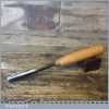 Vintage Addis 3/4” Straight Deep Woodcarving Gouge Chisel - Sharpened