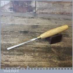 Vintage Buck & Hickman Toga Brand 1/4” Woodcarving Gouge Chisel - Sharpened