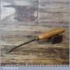 Vintage W Marples & Sons 15/32” Wood Carving Spoon Bit Chisel - Sharpened
