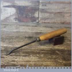 Vintage W Marples & Sons 15/32” Wood Carving Spoon Bit Chisel - Sharpened