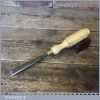 Vintage S J Addis 5/8” Straight Woodcarving Chisel - Sharpened Honed
