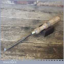 Vintage Bedford Carpenter’s 3/8” Firmer Chisel - Fully Refurbished