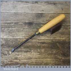 Vintage I Sorby 5/8” Woodcarving Spoon Bit Chisel - Sharpened Honed