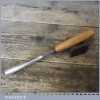 Vintage S J Addis 1/2” Straight Woodcarving Chisel - Sharpened Honed