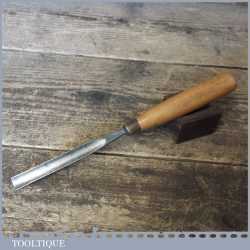 Vintage S J Addis 1/2” Straight Woodcarving Chisel - Sharpened Honed