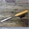  Vintage 1/2” Woodcarving V Parting Chisel - Sharpened Honed