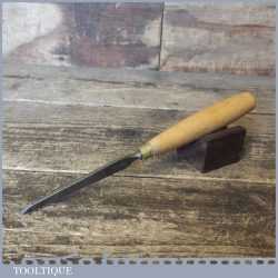 Vintage Thomas Turton 1/8” Firmer Chisel Beech Handle - Fully Refurbished
