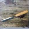 Vintage W Marples & Sons 7/8” Straight Wood Carving Chisel - Sharpened Honed