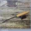 Vintage No: 26 S J Addis 5/16” Woodcarving Spoon Gouge Chisel