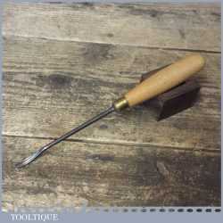 Vintage No: 30 S J Addis 3/16” Woodcarving Spoon Gouge Chisel