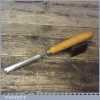 Vintage W Marples 1/2” Straight Incannel Woodcarving Gouge Chisel