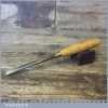 Vintage W Marples & Sons 3/8” Wood Carving V Parting Chisel