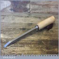 Vintage Buck & Hickman 1/2” Cast Steel Mortice Chisel - Sharpened Honed