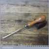Vintage Spear & Jackson 1/4” Straight Wood Carving Gouge Chisel