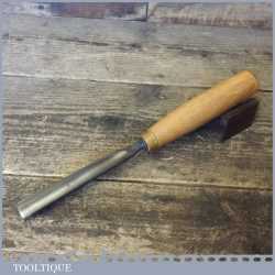 Vintage Ward & Payne 5/8” Straight Woodcarving Deep Gouge Chisel