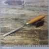 Vintage W Marples & Sons 7/16” Straight Wood Carving Gouge Chisel