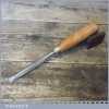 Vintage Buck & Hickman 1/2” Bevel Edge Chisel - Sharpened Honed